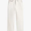 Garment-Dyed Straight Jeans Garment-Dyed Straight Jeans