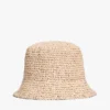 Gehäkelter Raffia-Bucket-Hut