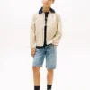 Gerade geschnittene Jeansshorts für Kinder Gerade geschnittene Jeansshorts für Kinder
