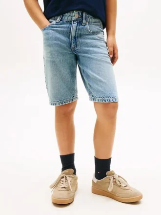 Gerade geschnittene Jeansshorts für Kinder