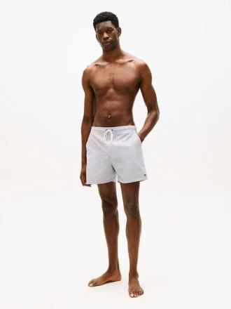 Gestreifte 7″-Badehose Gestreifte 7″-Badehose