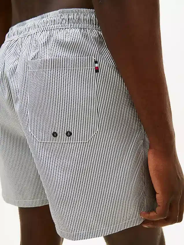 Gestreifte 7″-Badehose Gestreifte 7″-Badehose