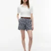 Gestreifte Chino-Shorts
