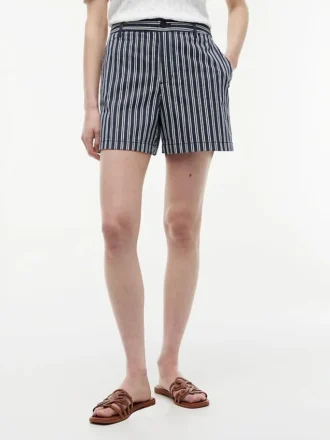 Gestreifte Chino-Shorts Gestreifte Chino-Shorts