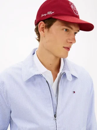 Gestreifte Oxford-Ivy-Jacke Gestreifte Oxford-Ivy-Jacke