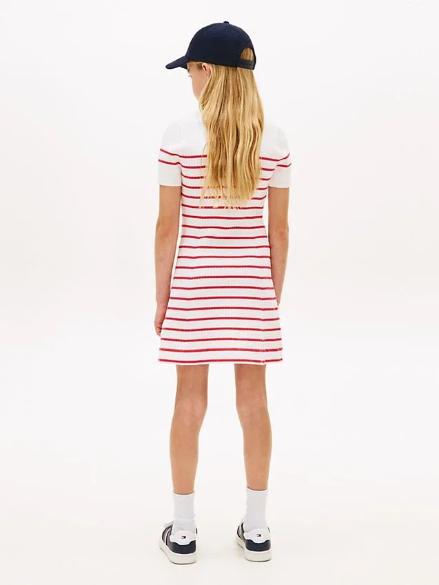 Gestreiftes Polo-Kleid für Kinder Gestreiftes Polo-Kleid für Kinder