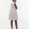 Gestreiftes, ärmelloses Polo-Kleid für Kinder Gestreiftes, ärmelloses Polo-Kleid für Kinder