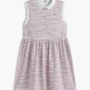 Gestreiftes, ärmelloses Polo-Kleid für Kinder Gestreiftes, ärmelloses Polo-Kleid für Kinder