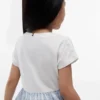 Gingham-Seersucker-Kombikleid für Kinder
