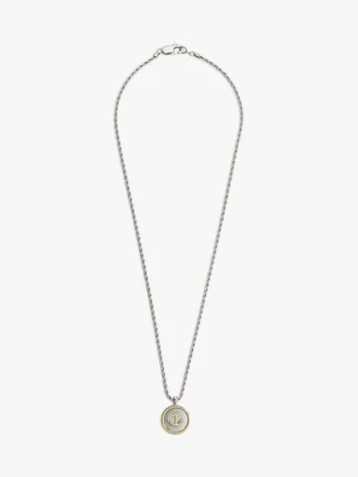 Halskette mit Seil-Kette im maritimen Stil Halskette mit Seil-Kette im maritimen Stil