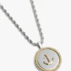 Halskette mit Seil-Kette im maritimen Stil Halskette mit Seil-Kette im maritimen Stil