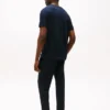 Henley-Schlafhemd aus Jersey-Wildleder Henley-Schlafhemd aus Jersey-Wildleder
