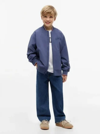 Hilfiger Logo-Bomberjacke für Kinder Hilfiger Logo-Bomberjacke für Kinder