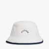 Hilfiger Logo Bucket Hat aus gebürstetem Stoff Hilfiger Logo Bucket Hat aus gebürstetem Stoff