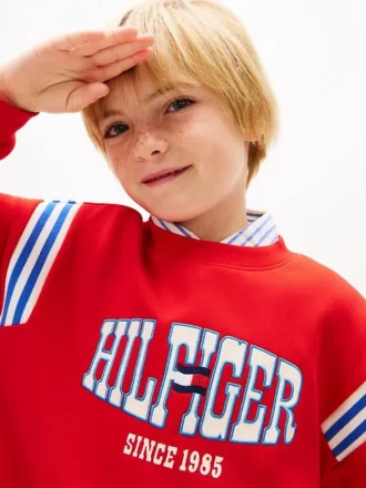 Hilfiger Sport Logo Sweatshirt für Kinder Hilfiger Sport Logo Sweatshirt für Kinder