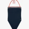 Hoch geschnittener Neckholder-Einteiler Hoch geschnittener Neckholder-Einteiler