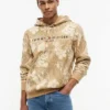 Hoodie mit gebürsteter Innenseite und tropischem Print