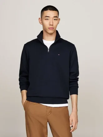 Intechno Knit Sweatshirt mit Viertelreißverschluss Intechno Knit Sweatshirt mit Viertelreißverschluss