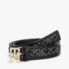 Jacquard-Gürtel mit Monogramm-Schnalle Jacquard-Gürtel mit Monogramm-Schnalle