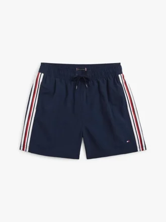 Kinder-Badehose mit charakteristischen Streifen Kinder-Badehose mit charakteristischen Streifen