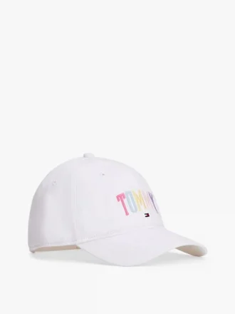 Kinder-Baseballcap mit mehrfarbigem Tommy-Logo