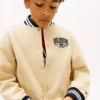 Kinder-Bomberjacke aus gebürstetem Twill Kinder-Bomberjacke aus gebürstetem Twill
