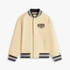 Kinder-Bomberjacke aus gebürstetem Twill Kinder-Bomberjacke aus gebürstetem Twill