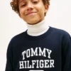 Kinder-Fleece-Sweatshirt mit Logo