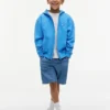 Kinder-Hoodie mit Reißverschluss und tonalen Flaggen Kinder-Hoodie mit Reißverschluss und tonalen Flaggen
