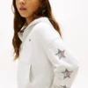 Kinder-Hoodie mit Strass-Stern-Logo Kinder-Hoodie mit Strass-Stern-Logo