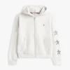 Kinder-Hoodie mit Strass-Stern-Logo Kinder-Hoodie mit Strass-Stern-Logo