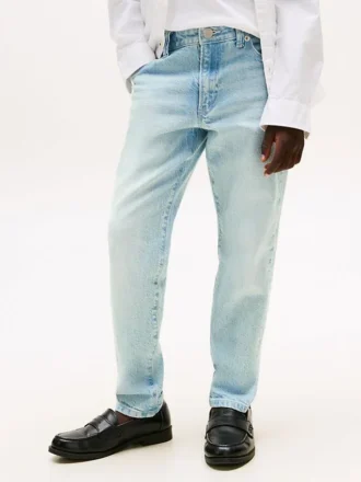 Kinder-Jeans in gebleichter Waschung mit geradem Schnitt Kinder-Jeans in gebleichter Waschung mit geradem Schnitt