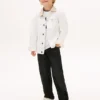 Kinder-Jeansjacke mit Flaggenlogo Kinder-Jeansjacke mit Flaggenlogo