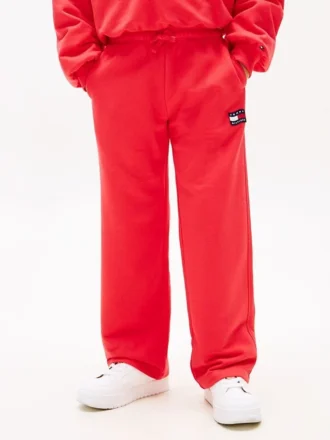 Kinder-Jogginghose mit gewelltem Flaggenlogo Kinder-Jogginghose mit gewelltem Flaggenlogo