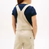 Kinder-Latzhose aus Stretch-Denim mit weitem Bein Kinder-Latzhose aus Stretch-Denim mit weitem Bein