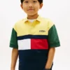 Kinder-Rugby-Polo mit Farbblock