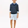 Kinder-Shorts aus Leinenmischung