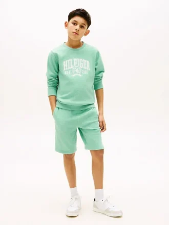 Kinder-Shorts mit Crest-Logo Kinder-Shorts mit Crest-Logo