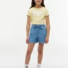 Kinder-Stretch-Shorts mit Gürtel