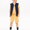 Kinder-Sweatshorts mit breitem Bein und Hilfiger-Logo Kinder-Sweatshorts mit breitem Bein und Hilfiger-Logo