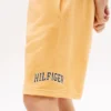Kinder-Sweatshorts mit breitem Bein und Hilfiger-Logo Kinder-Sweatshorts mit breitem Bein und Hilfiger-Logo