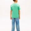 Kinder-T-Shirt mit Monogramm und Streifen Kinder-T-Shirt mit Monogramm und Streifen