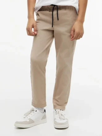 Kinderhose aus Paper-Touch-Stretch-Popeline