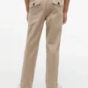 Kinderhose aus Paper-Touch-Stretch-Popeline Kinderhose aus Paper-Touch-Stretch-Popeline