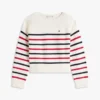 Kinderpullover mit maritimen Streifen