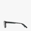 Klassische Sonnenbrille mit rechteckigem Rahmen Klassische Sonnenbrille mit rechteckigem Rahmen