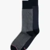 Kontrast-Piqué-Socken im 2er-Pack Kontrast-Piqué-Socken im 2er-Pack