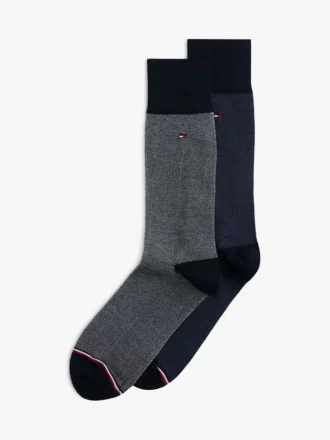 Kontrast-Piqué-Socken im 2er-Pack Kontrast-Piqué-Socken im 2er-Pack