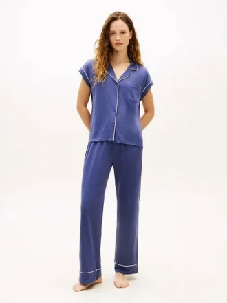 Kurzarm-Shorts & Hose Schlafanzug-Set Kurzarm-Shorts & Hose Schlafanzug-Set