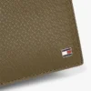 Leder-Brieftasche mit durchgehendem Flaggenlogo Leder-Brieftasche mit durchgehendem Flaggenlogo